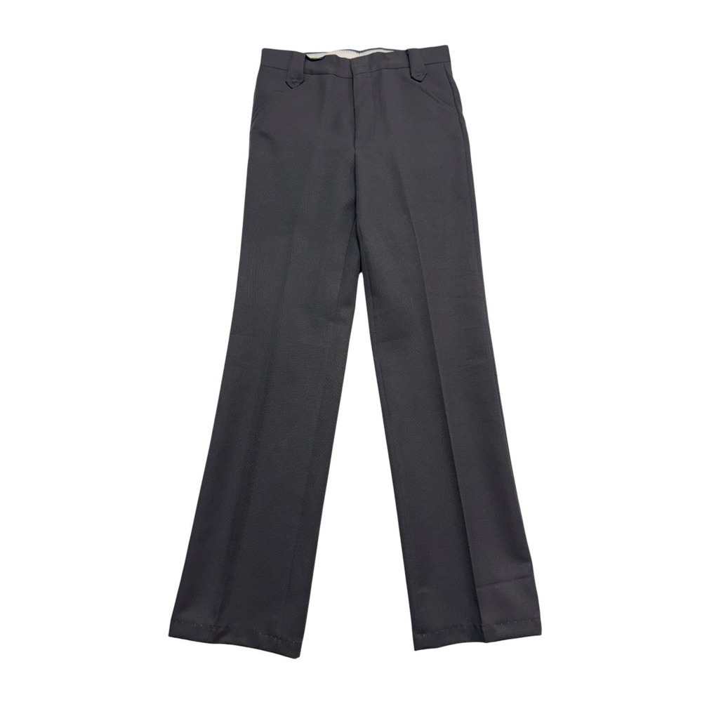 vtg Sheplers USA Made 30x34 Gray Western Pants Trousers Knit Bootcut Retro Mens